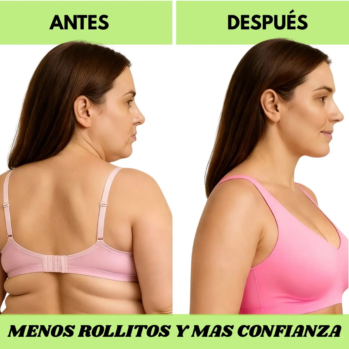 PROMO 3X1  - CORPIÑO SEGUNDA PIEL CON ONDAS